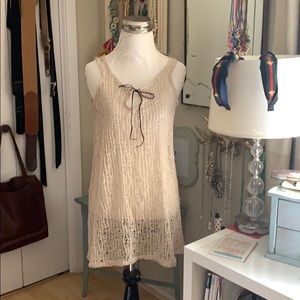 J. Valdi Camel Cover Up Tank Tunic